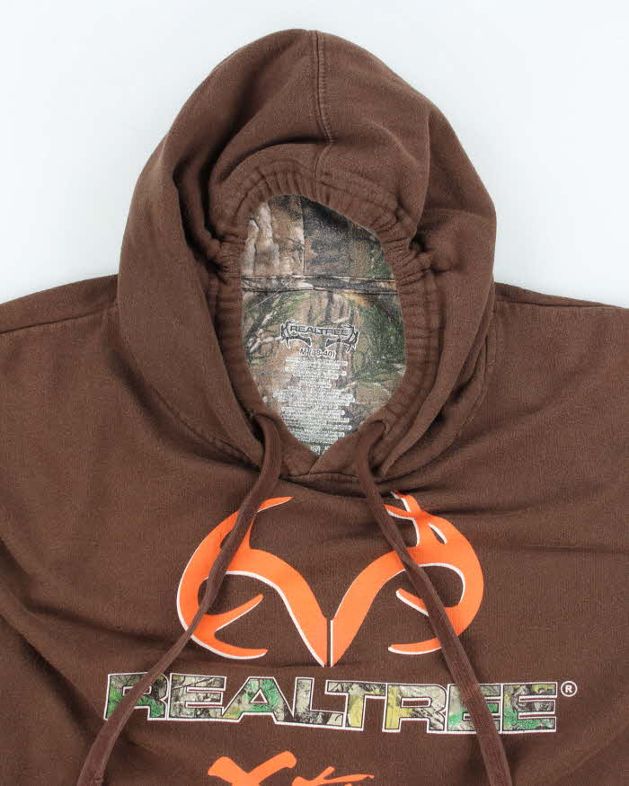 Vintage Y2K Real Tree Extra Spell Out Hoodie - M