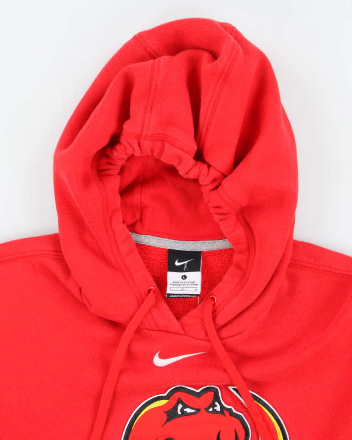 Vintage 2000's Nike Dinos Embroidered Logo Hoodie - L