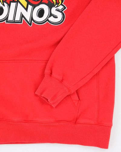 Vintage 2000's Nike Dinos Embroidered Logo Hoodie - L
