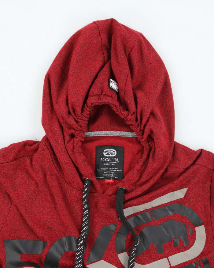 Vintage Y2K Ecko Unltd Short Sleeved Hoodie - M