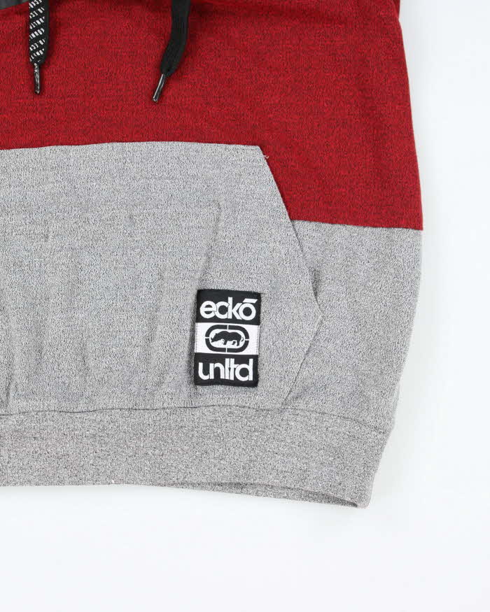 Vintage Y2K Ecko Unltd Short Sleeved Hoodie - M