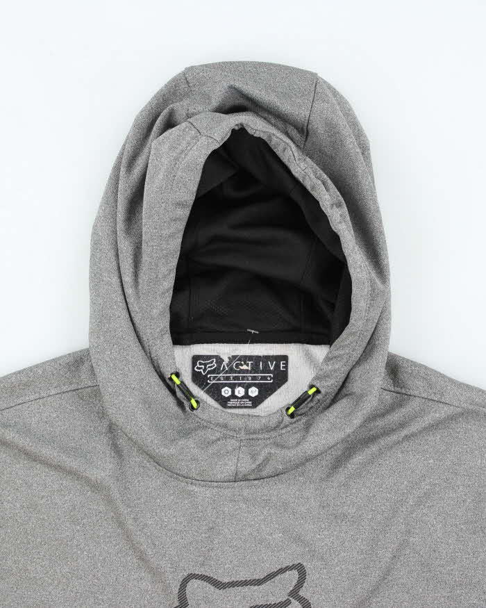 Vintage Y2K Fox Racing Motocross Lightweight Hoodie - L
