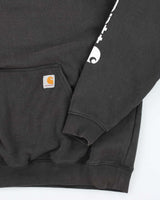 Vintage Y2K Carhartt Oversized Faded Hoodie - XL