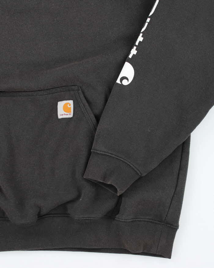 Vintage Y2K Carhartt Oversized Faded Hoodie - XL