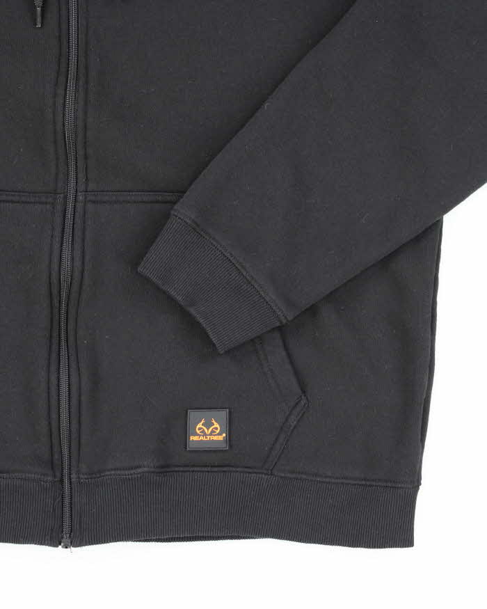 Vintage Y2K Real Tree Oversized Zip Up Hoodie - XL