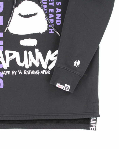 Vintage 2000's Aape by Bape Fleece Lined Hoodie - XL