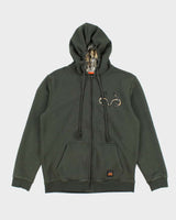 Vintage Y2K Real Tree Small Camo Logo Zip Up Hoodie - M