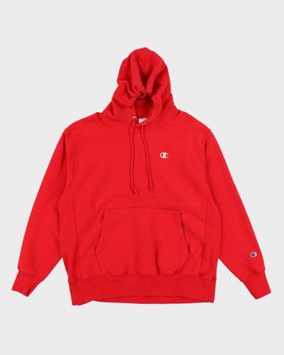 Vintage 2000's Champion Heavyweight Reverse Weave Hoodie - L
