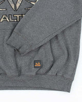 Vintage Y2K Real Tree Centre Logo Hoodie - L