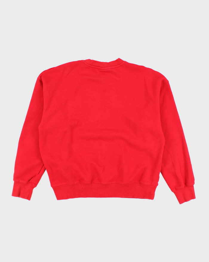 Vintage Y2K No Fear Boxy Big Centre Logo Sweatshirt - L