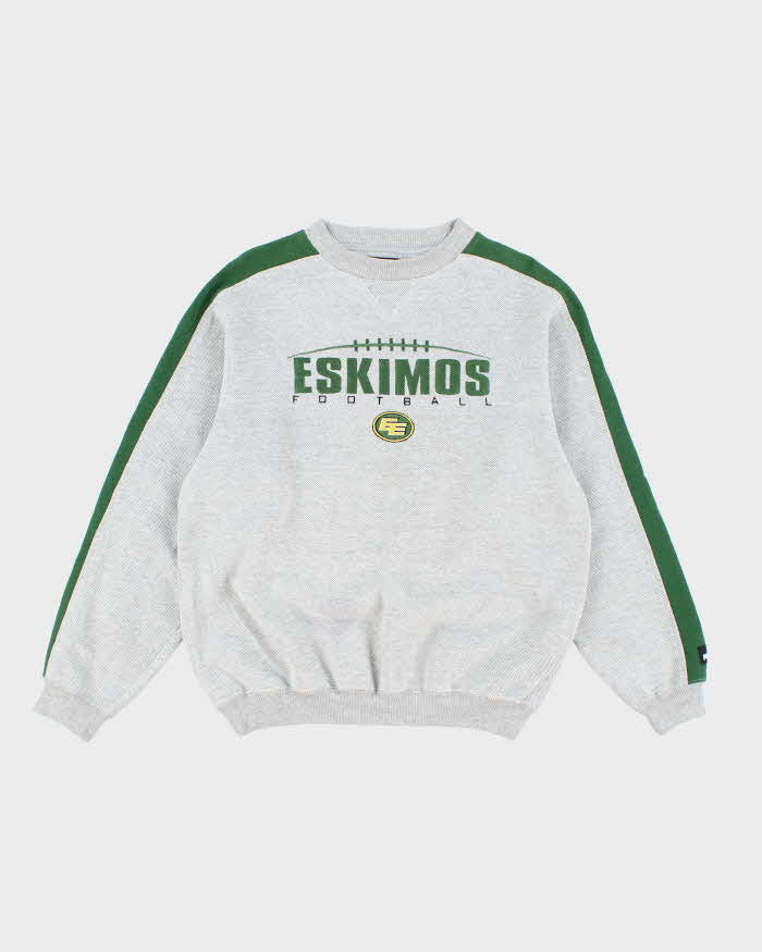 Vintage Y2K Puma Edmonton Elks Canadian Football Sweatshirt - M