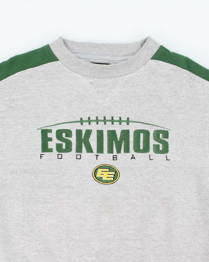 Vintage Y2K Puma Edmonton Elks Canadian Football Sweatshirt - M