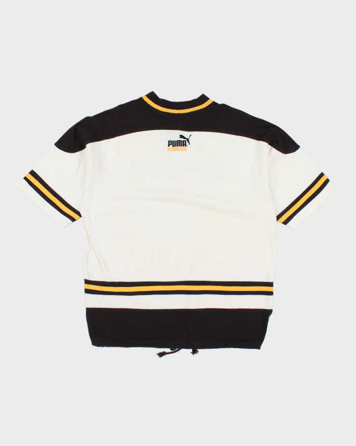 Vintage 90's Puma King Short Sleeve Centre Logo Sweatshirt - M