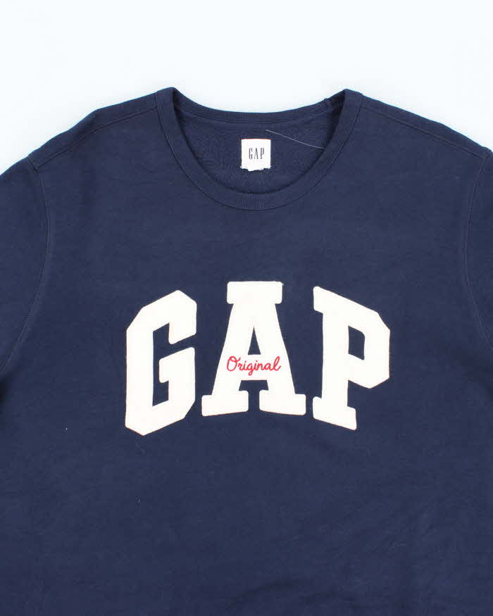Vintage Y2K GAP Spell Out Graphic Sweatshirt - L
