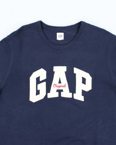 Vintage Y2K GAP Spell Out Graphic Sweatshirt - L