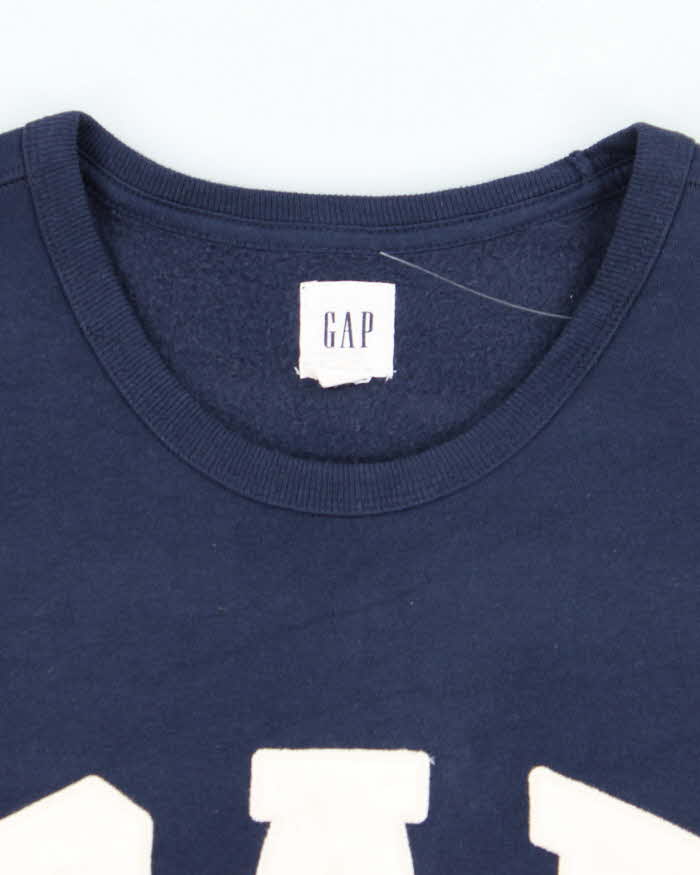Vintage Y2K GAP Spell Out Graphic Sweatshirt - L
