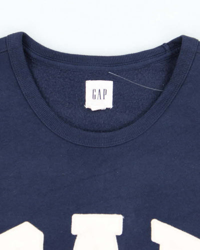 Vintage Y2K GAP Spell Out Graphic Sweatshirt - L