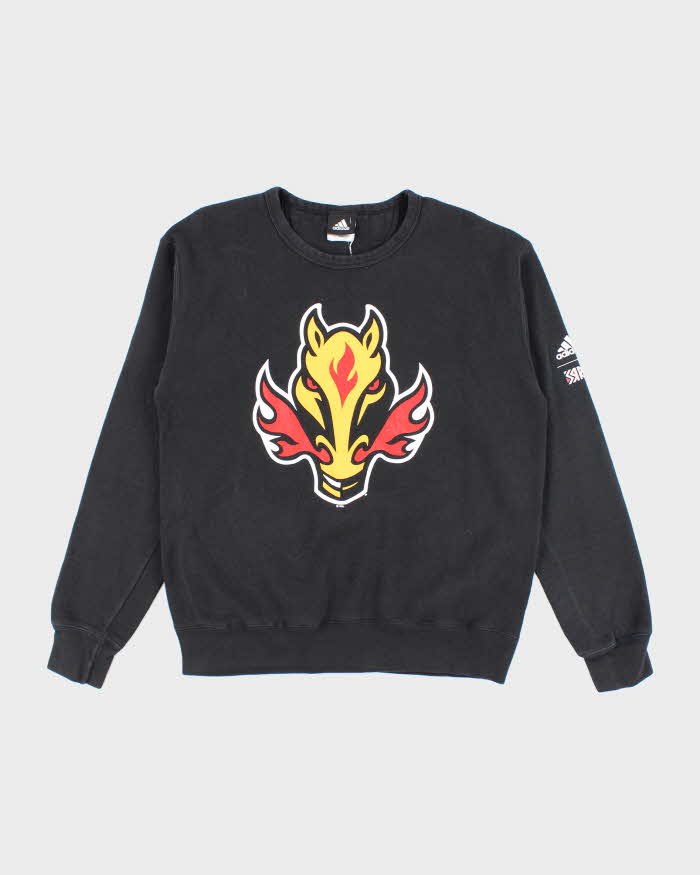 Vintage 2000's Adidas Calgary Flames NHL Sweatshirt - M