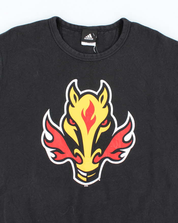 Vintage 2000's Adidas Calgary Flames NHL Sweatshirt - M