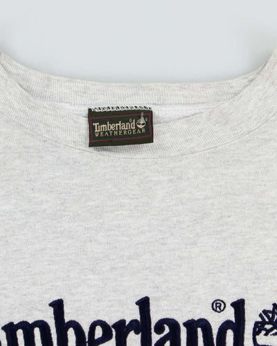Vintage Y2K Timberland Weather Gear Embroidered Sweatshirt - L