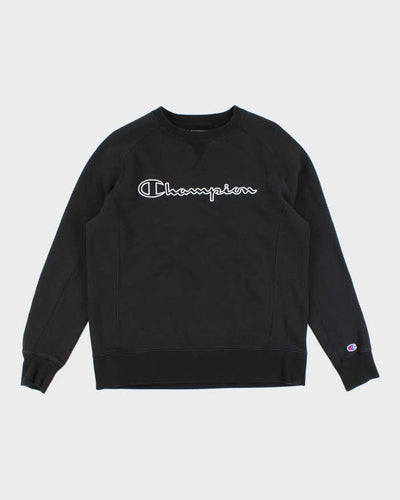 Vintage Y2K Champion Spell Out Logo Sweatshirt - S