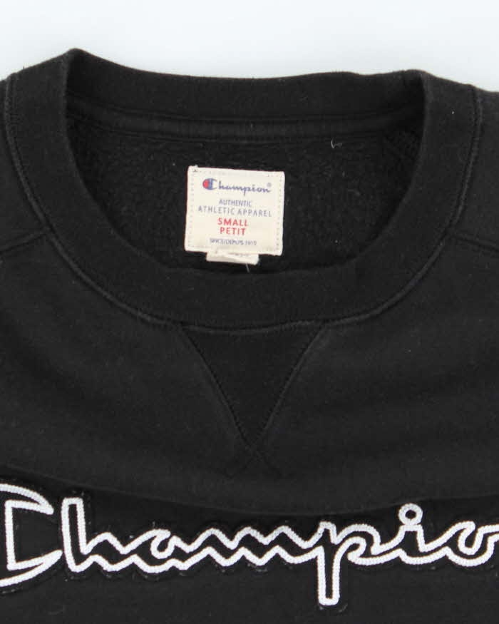 Vintage Y2K Champion Spell Out Logo Sweatshirt - S