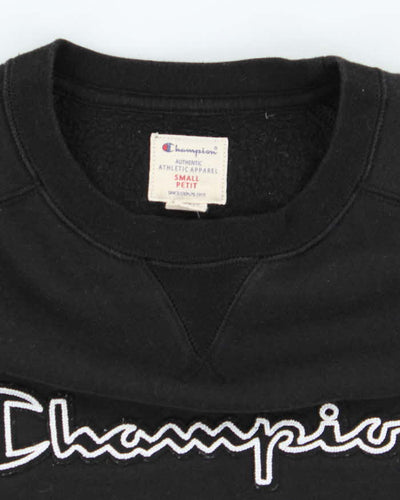 Vintage Y2K Champion Spell Out Logo Sweatshirt - S