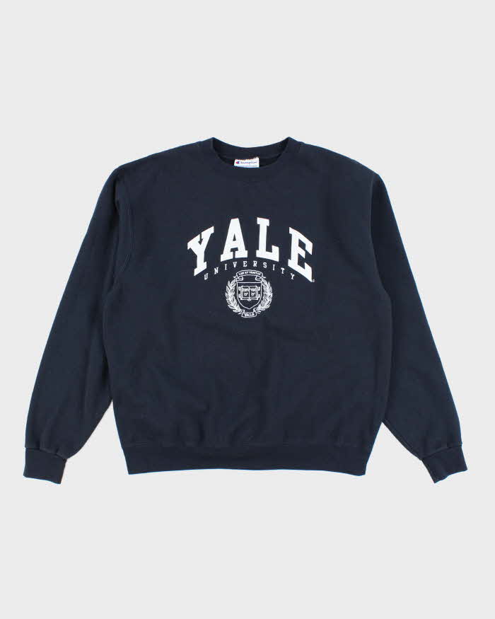 Vintage Y2K YALE University Champion Sweatshirt - L