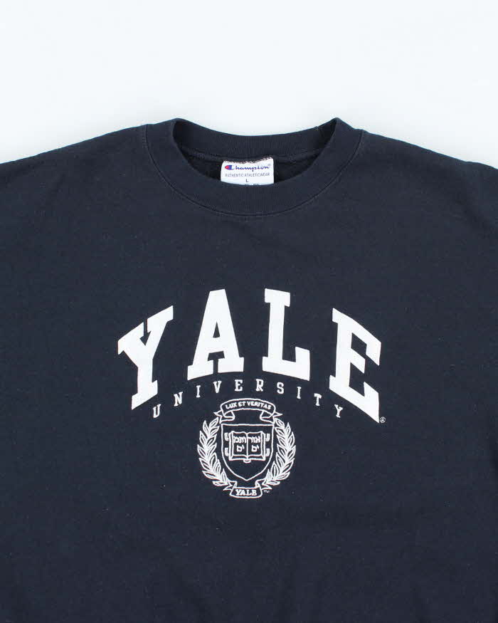 Vintage Y2K YALE University Champion Sweatshirt - L