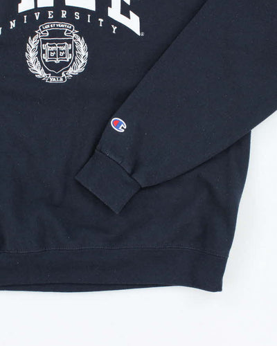 Vintage Y2K YALE University Champion Sweatshirt - L