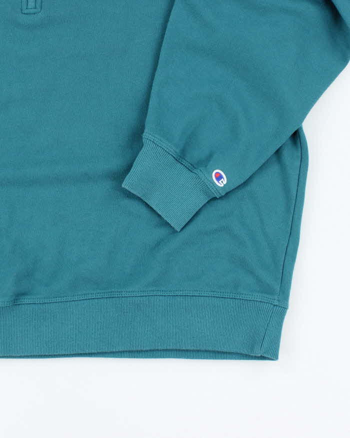 Vintage 2000's Champion Quarter Zip Sweatshirt - XL