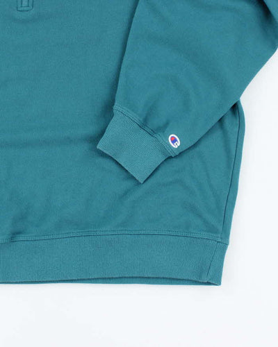 Vintage 2000's Champion Quarter Zip Sweatshirt - XL