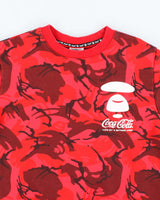 Vintage Ape by Bathing Ape Coca Cola Camo Sweatshirt - S
