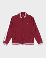 Vintage Ralph Lauren Small Horse Zip Up Bomber Sweatshirt - M