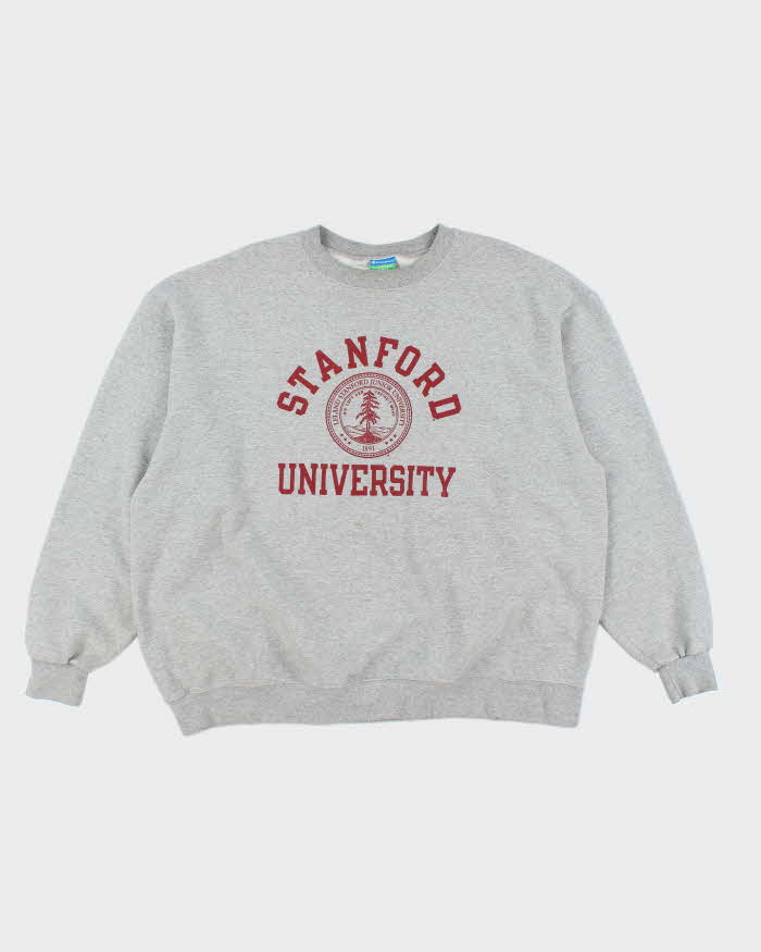 Vintage 2000's Champion Stanford University Spell Out Sweatshirt - XXL