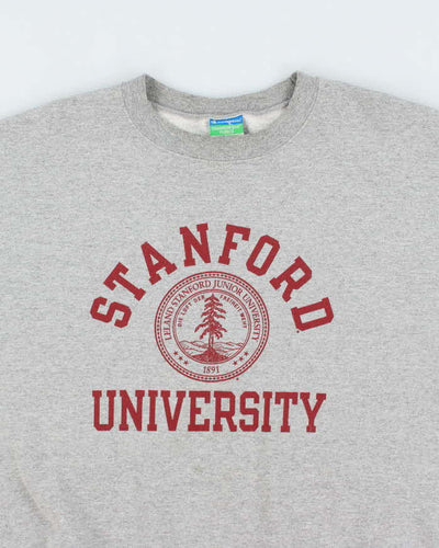 Vintage 2000's Champion Stanford University Spell Out Sweatshirt - XXL