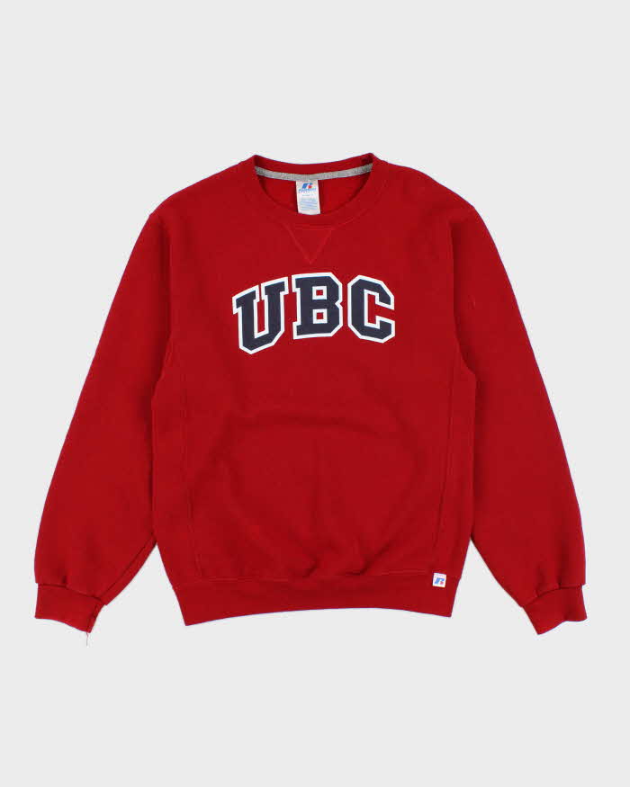 Vintage 2000's Russell Athletic UBC Graphic Sweatshirt - S