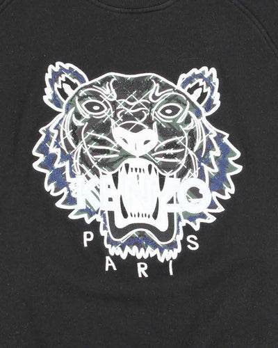 Vintage 2000's Kenzo Embroidered Tiger Sweatshirt - XL