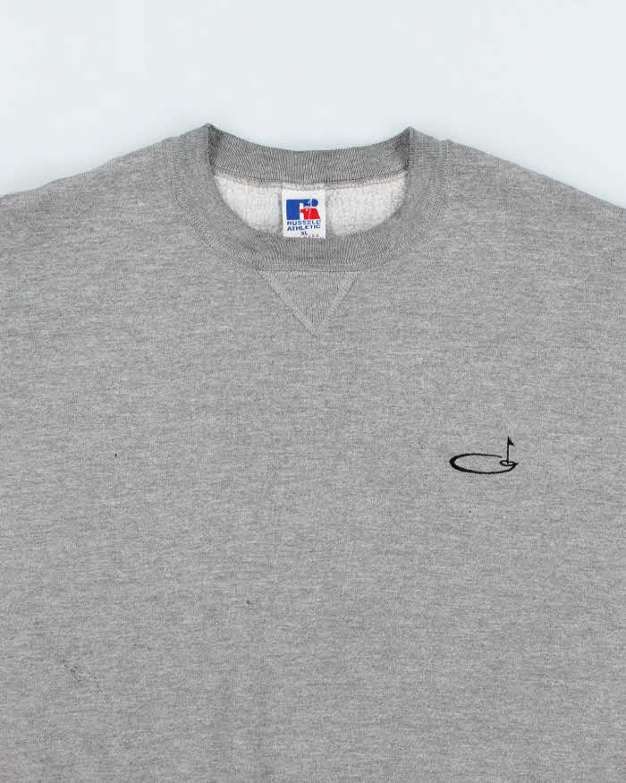 Vintage Oversized Russell Athletic Golf Logo Sweatshirt - XL