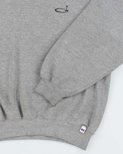 Vintage Oversized Russell Athletic Golf Logo Sweatshirt - XL