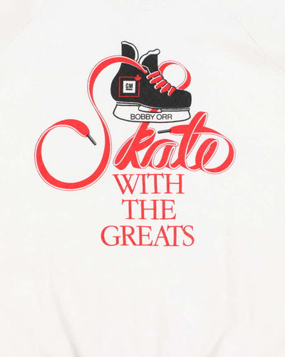 Vintage 90's Skate with the Greats Ice Skate Sweatshirt - XL