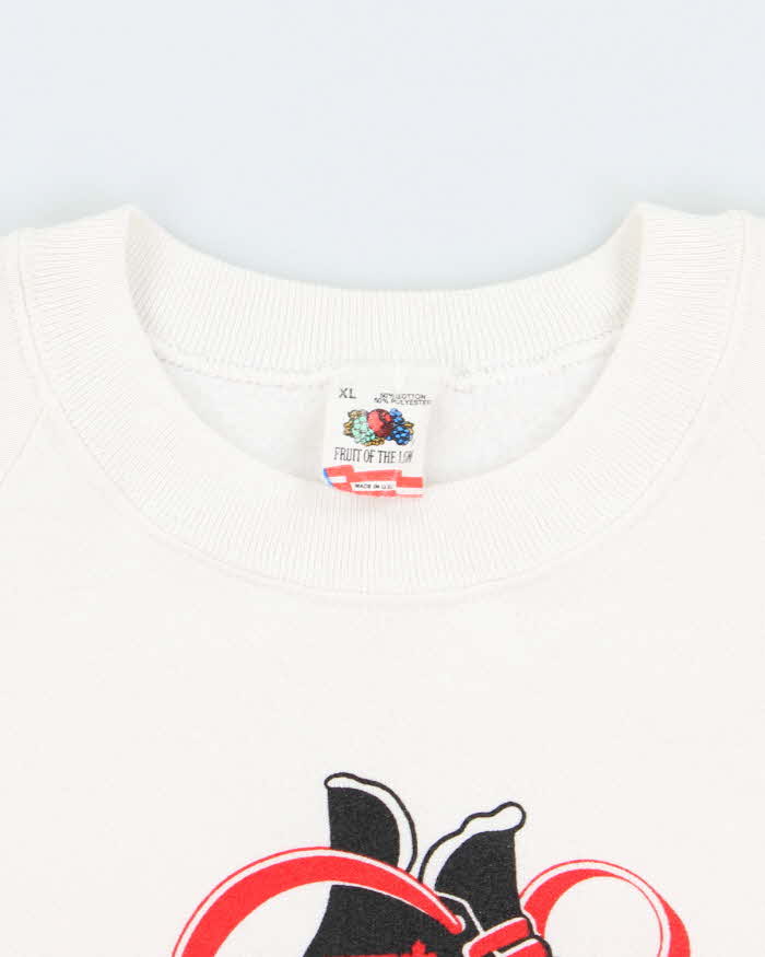 Vintage 90's Skate with the Greats Ice Skate Sweatshirt - XL