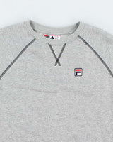 Vintage 2000's Fila Small Logo Sweatshirt - S
