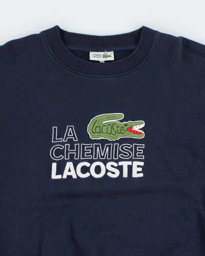 Vintage 2000's Lacoste Embroidered Logo Sweatshirt - M