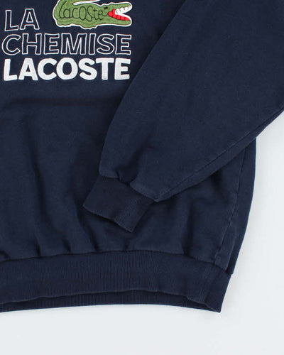 Vintage 2000's Lacoste Embroidered Logo Sweatshirt - M
