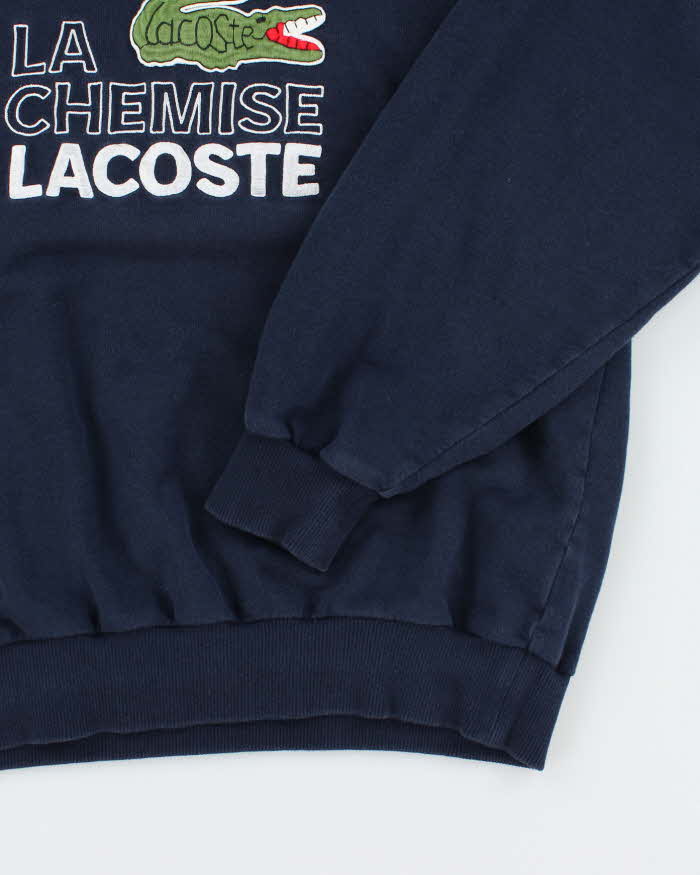 Vintage 2000's Lacoste Embroidered Logo Sweatshirt - M