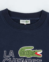 Vintage 2000's Lacoste Embroidered Logo Sweatshirt - M