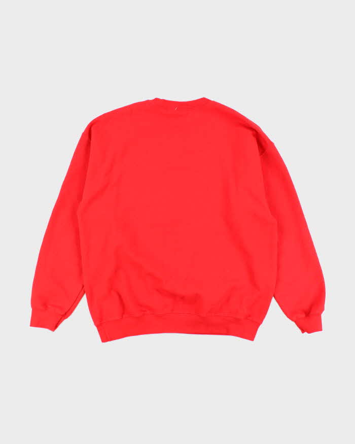 Vintage Y2K Budweiser Spell Out Sweatshirt - L