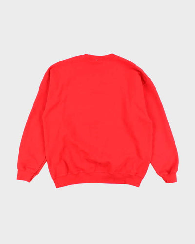 Vintage Y2K Budweiser Spell Out Sweatshirt - L