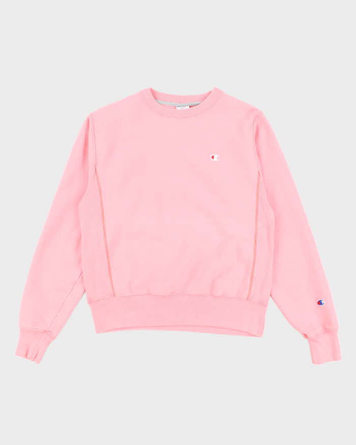 Vintage 2000's Champion Pink Reverse Weave Sweatshirt - S